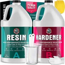 Epoxy Resin - Ultra-Gloss 1 Gallon Kit, Crystal Clear,, Diy Crafts - £58.28 GBP