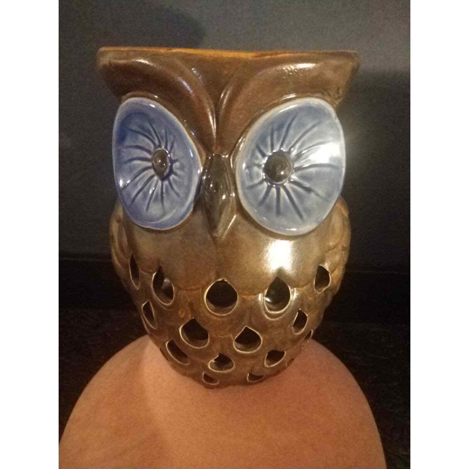 Vintage Owl Home Decor Oil Warmer - $17.82