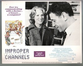 Improper Channels-Lobby Card-#7-1982-Alan Arkin - £29.76 GBP