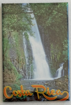 Costa Rica Rainforest Waterfall Refrigerator Magnet - £11.67 GBP