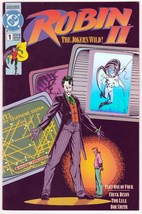 Robin II #1 October 1991 Tom Lyle Varient Joker Video Screens Cover - $5.89