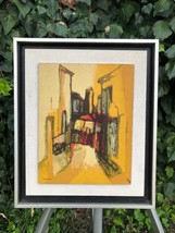 Robert Moskowitz Original Abstract Modern Expressionist Minimalist Cubic Acrylic - £1,881.84 GBP