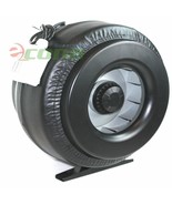 12&quot; Inch Inline Duct Fan Vent Exhaust Air Cooled Hydroponic Fan Blower 1... - $121.54
