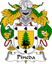 Pineda Family Crest / Coat of Arms JPG and PDF - Instant Download - £2.26 GBP