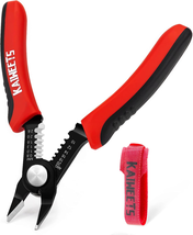 KAIWEETS Wire Cutters 6-Inch Flush Pliers with Supplementary Stripping, ... - £10.92 GBP