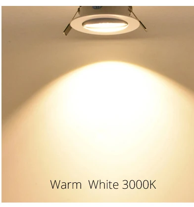 1pc Downlight LED 1W 3W 4W 5W 7W Spot Light Dimmable IP44 Indoor Recessed LED La - £130.50 GBP