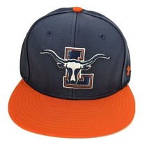 Longhorns Blue Orange Hat Medium Legacy Pro Shape Under Armour - $19.98