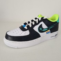 NIKE Air Force 1 LV8 GS Sneaker White Sneakers DX3349 100 Size 5.5 Y = 7... - £58.98 GBP