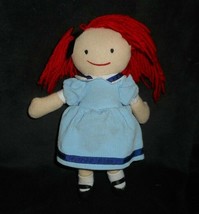 9&quot; YOTTOY LEARNING CURVE MADELINE W/ BLUE DRESS STUFFED ANIMAL PLUSH TOY... - £15.15 GBP