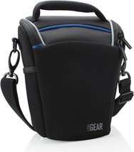 USA Gear Small SLR Camera Case Bag for Men and Women with Top Loading - £35.96 GBP