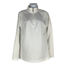 Lands&#39; End Women&#39;s 1/4 Zip LS Texture Pullover Sweater Size Medium - £19.36 GBP