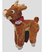 Musical RUDOLPH The Red Nosed Reindeer 13&quot; x 12&quot; head moves works - €18,15 EUR