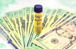 FREE w $49 Haunted WITCH'S PURSE MONEY MAGNET DRAWING OIL MAGICK WITCH CASSIA4 image 2