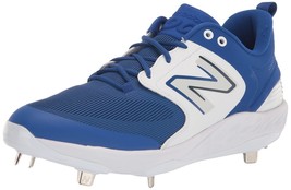 New Balance Men&#39;s Fresh Foam X 3000 V6 Metal Baseball Shoe, Royal/White,... - $53.46