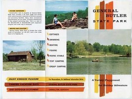 General Butler State Park Brochure Carrolton Kentucky 1960&#39;s - £14.09 GBP