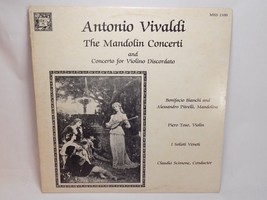 CLAUDIO SCIMONE VIVALDI THE MANDOLIN CONCERTI 12&quot; ALBUM MHS 1100 RECORDS... - $29.69