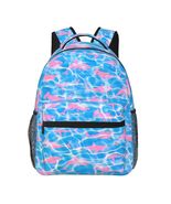 Shark school backpack back pack bookbags  for boys  girls kids small day... - £20.28 GBP