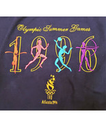 Collectible Olympic 1996 Atlanta Summer Games T- Shirt Sz.Xl Navy - $48.36
