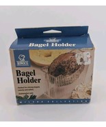 Bagel Holder For Slicing Rowoco New Clear Plastic (27) - $6.89