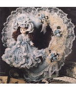 4 Crochet Victorian Sweetheart Doll Wreath Felicity Kendra Annie&#39;s Attic... - £10.22 GBP