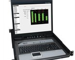 Tripp Lite B040-008-19 8 Port VGA KVM Console w 19in LCD Monitor Keyboar... - £761.04 GBP