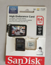 SanDisk 64GB Speed Up to 100 MB/s SDXC Flash MicroSD Memory Card - $11.95