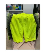 Nike Neon Yellow Dri-Fit Basketball Shorts Size XL - $19.80