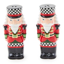 MacKenzie-Childs Classic Courtly Nutcracker Salt &amp; Pepper Set - $220.00