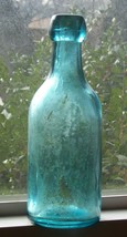 OLD TEIL GREEN BOTTLE SFPGW SAN FRANCISCO &amp; PACIFIC GLASS WORKS 1880 SOD... - $232.82
