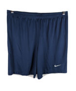 Nike Mens Blue Athletic Running Shorts Large Football/Soccer (Slim Fit) - £16.18 GBP