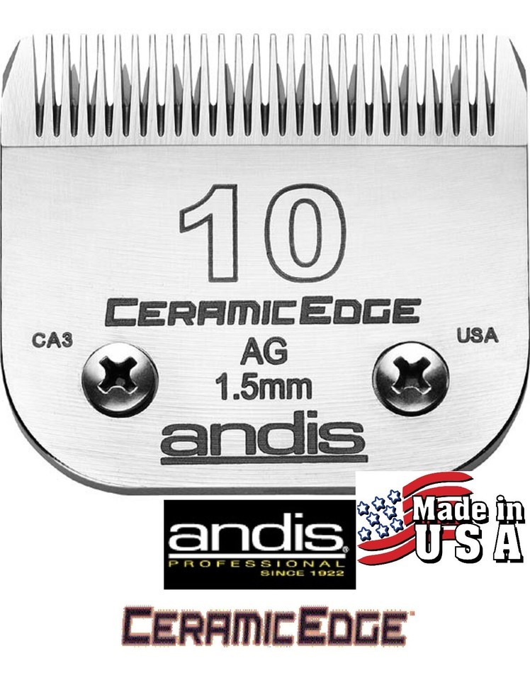 Andis CeramicEdge 10 BLADE*Fit PULSE ZR,UltraEdge Super&amp;ProClip AGC,Endu... - $35.14