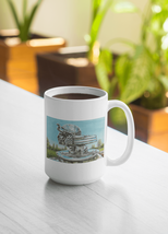 Stoichrome - MaddK Studio- White glossy mug - $31.99