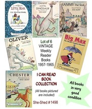 Lot of 6 Little Bear Books, Danny Dinosaur, Sammy Seal, Oliver, Chester, Big Max - £23.65 GBP