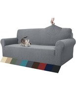 Znsayotx 1 Piece Jacquard Couch Covers For 3 Cushion Couch, Sofa, Light ... - $32.92