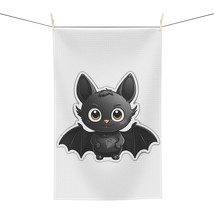 Cartoon Bat Microfiber Tea Towel - 16&quot;x25&quot; Kitchen Cleaning Dish Towel - £14.58 GBP