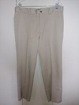 Izod Men&#39;s 100% Polyester Knit Lightweight Dress PANTS-34X29-GENTLY WORN-NICE - £7.75 GBP