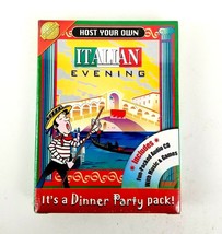  Host Your Own Italian Evening Dinner Party Pack Cheatwell CD Music Games NEW - £7.24 GBP