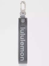LULULEMON NEVER LOST KEYCHAIN SOLAR GREY STARCH BLUE NWT - $49.49