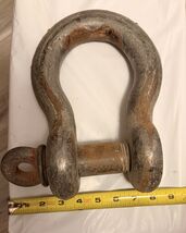Crosby 1-1/2&quot; Screw Pin Anchor Shackle Clevis 17 Ton 16lb WLL 45 FREE SH... - $104.63 CAD