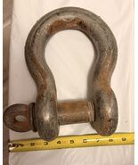 Crosby 1-1/2&quot; Screw Pin Anchor Shackle Clevis 17 Ton 16lb WLL 45 FREE SH... - $102.43 CAD