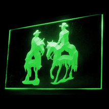 220020B Western Cowboy Rodeo Horse local gallant Lasso rope Boots LED Light Sign - £17.57 GBP