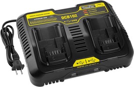 The Energup Replacement Dcb102Bp Charger For Dewalt 20-Volt Max Jobsite ... - £40.69 GBP