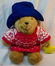 Sears Kids Gifts 1998 Holiday Paddington Bear 15&quot; Plush Stuffed Animal Toy 90&#39;s - £15.82 GBP