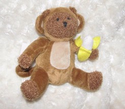 BABY GAP BRANNAN TEDDY BEAR BROWN STUFFED PLUSH DRESSED IN MONKEY BANANA... - $24.74