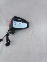 17-19 Audi A3 A3-Quattro Side View Door Mirror Passenger Right RH (w/o PWR FOLD) image 7