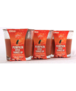 3 Count Glade 3.4 Oz Limited Edition Pumpkin Spice Things Up Scented Candle - £22.30 GBP