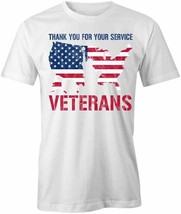 THANK YOU 4 SERVICE TShirt Tee Short-Sleeved Cotton CLOTHING MILITARY S1... - £16.57 GBP+