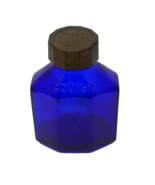 Squibb Vintage Antique Cobalt Blue Embossed Bottle - €17,45 EUR
