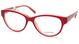 New Valentino V2647 624 Red Eyeglasses Frame 53-16-135mm B42 Italy - £106.39 GBP