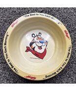 Vintage 1995 Kellogg&#39;s Collector Tony the Tiger Cereal Bowl - $6.95